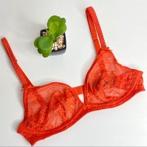 Stella McCartney 32B Bra Gwynth Gazing Lace